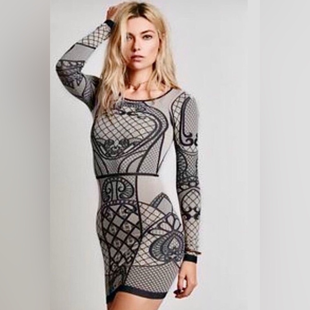 Free People Intimately bodycon dress XS  mini party sexy